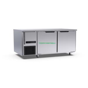 China 1200×700×800mm Large Table Top Freezer Two Door Commercial Hotel Kitchen Equipment wholesale