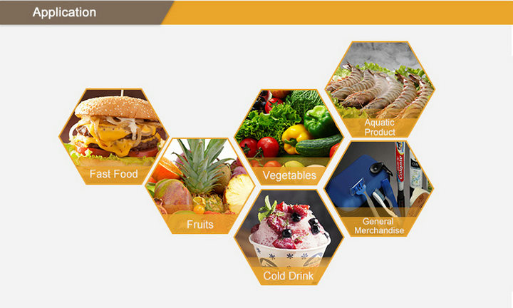 4 Wheel JBC Mobile Catering Truck For Sandwich Salades / Sauces / Dessert Sale