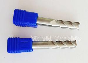 China Square 3 Flute Carbide End Mill Cutter , 3mm-20mm Small Diameter End Mills wholesale