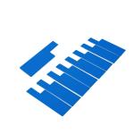 ODM Insulation Silicone Thermal Pad Customized Heat Conductive Rubber Pad