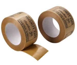 China 1000m Printed Self Adhesive Kraft Paper Gummed Tape for Carton Packing wholesale