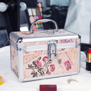 China Lock Hard Brushes Toiletry Makeup Bag Case wholesale