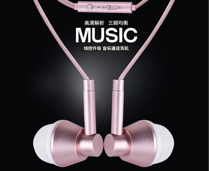 Wholesale design oem premium hands free wired earphone Sensitivty:108±3dB at 1KHz,6mW