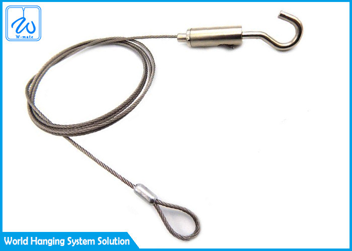 Galvanized Hooks Wire Suspension Hanging Kit For LED Track Lighting