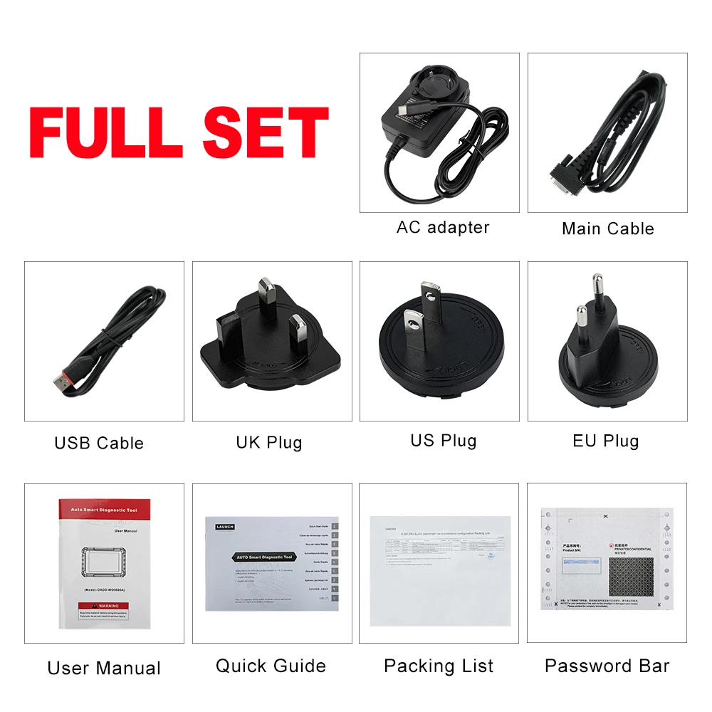 LAUNCH X431 PRO ELITE Car Diagnostic Tools CAN FD DOIP All System 31+ Reset Active Test ECU Coding Auto OBD OBD2 Scanner