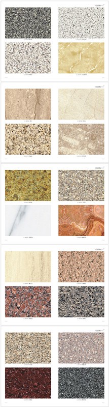 marble surface UV coating decorative wall board fiber cement board