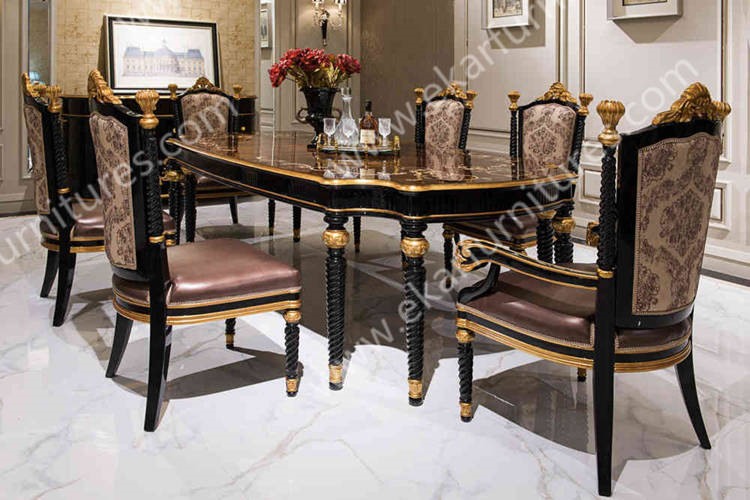 Marble dining table prices with chairs vintage furniture manufacturer list table TN-028A