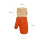 Length 33cm BPA Free Silicone Heat Resistant Pot Holders