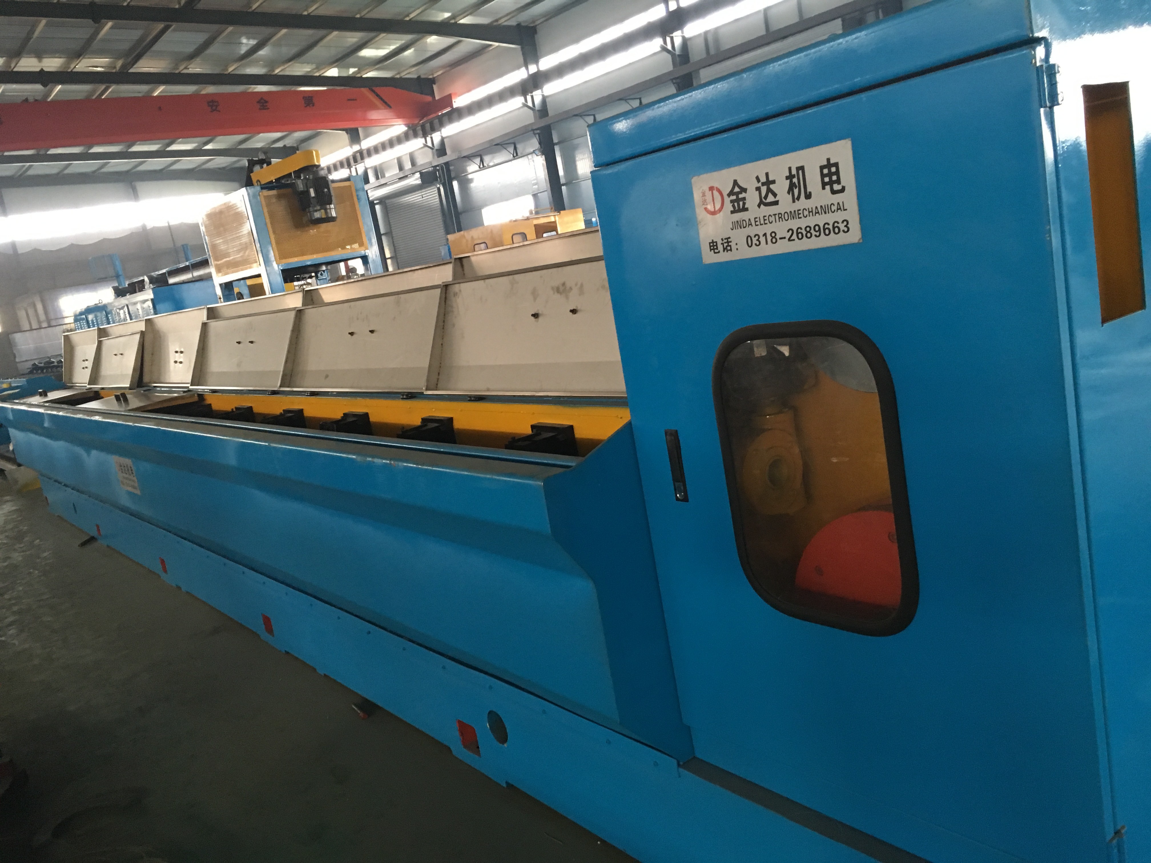 13D Aluminum( Alloy) Rough Drawing Machine (9.5mm-1.7mm) With Siemens Motor To South Africa