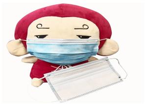 China Anti Virus Disposable Non Woven Antiviral Face Mask Nonsterile Medical Examination wholesale