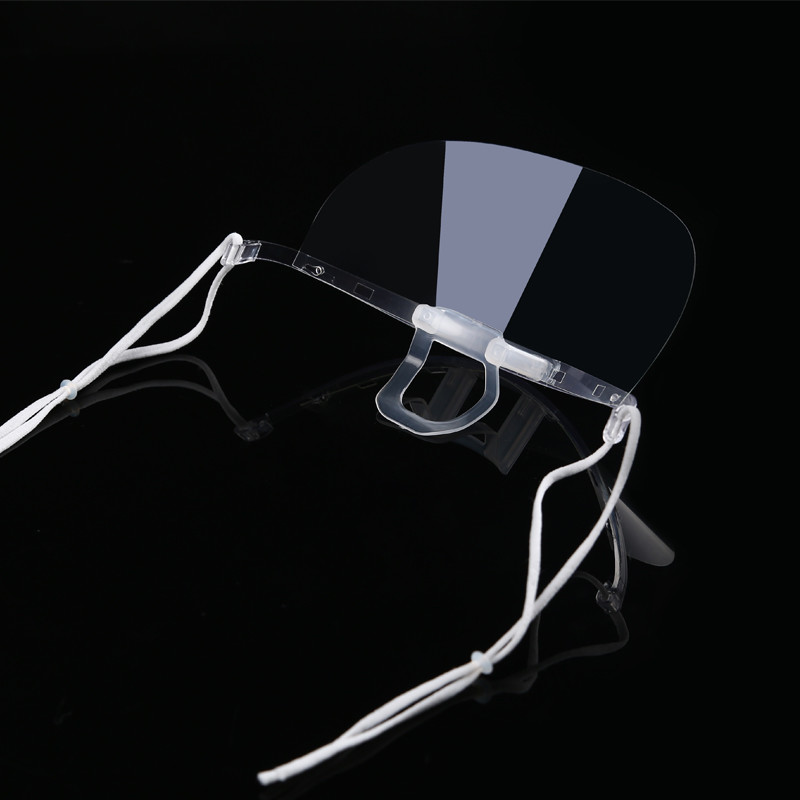 Anti Fog Transparent Mouth Cover For Hotel Kitchen