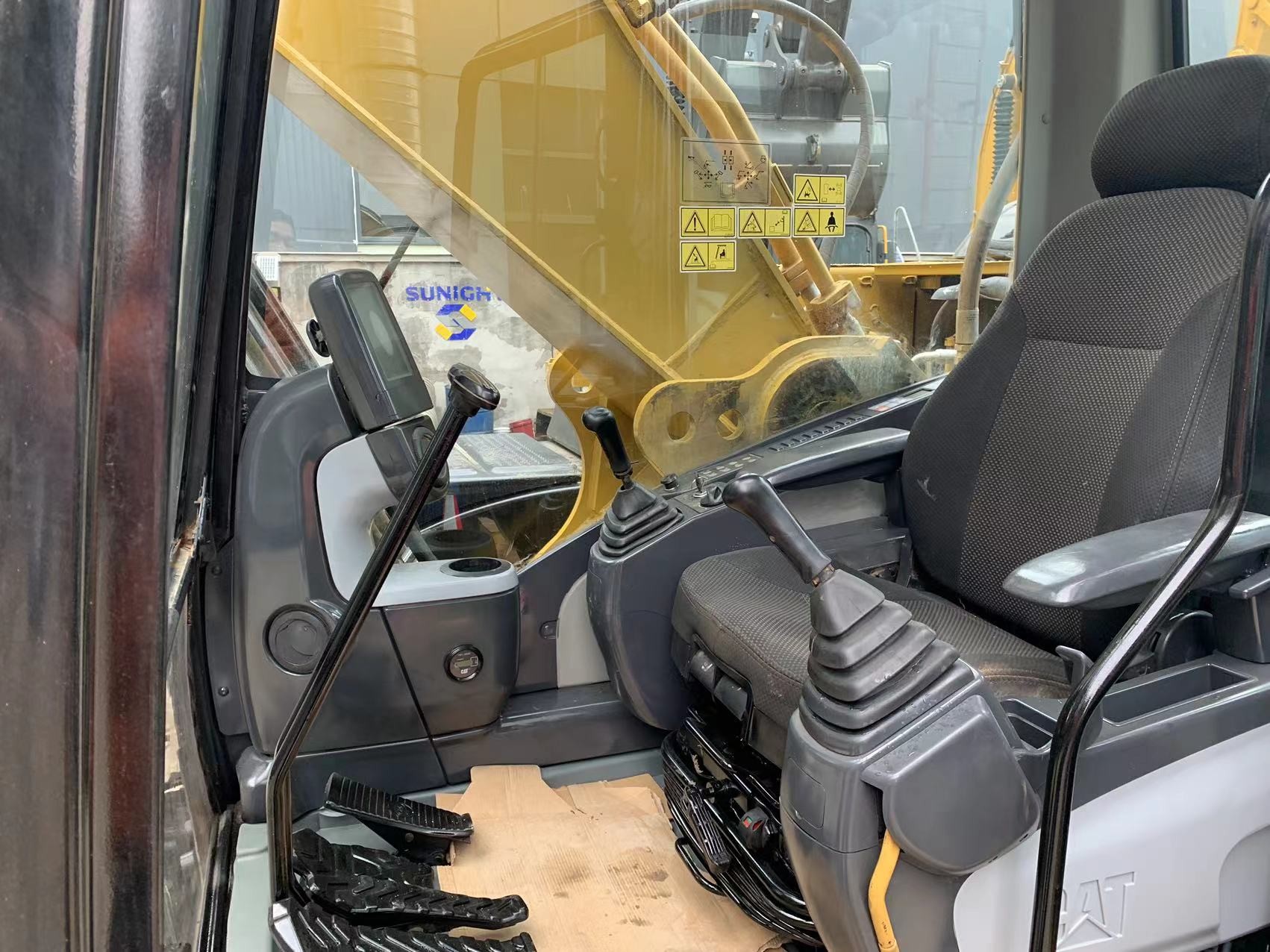 30T Used Excavator Thumbs Refurbished CAT 330D Excavator With Caterpillar Original Color