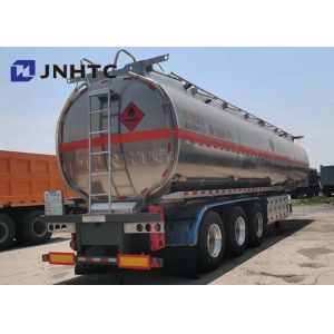 China Aluminum 45000L Oil Tanker Trailer 3 Axles Q235 Q345 wholesale
