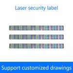 Custom Printing Security Tax Stamp Label Adhesive Laser Security Stickers