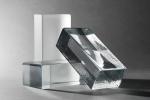 Hot Melt Glass Partition Walls Patterned Tempered Glass Blocks