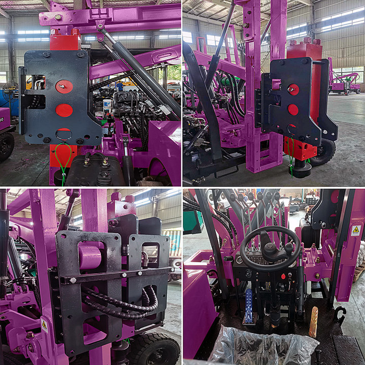Portable Pile Drilling Rig Vibration Hammer Pile Driving Equipment