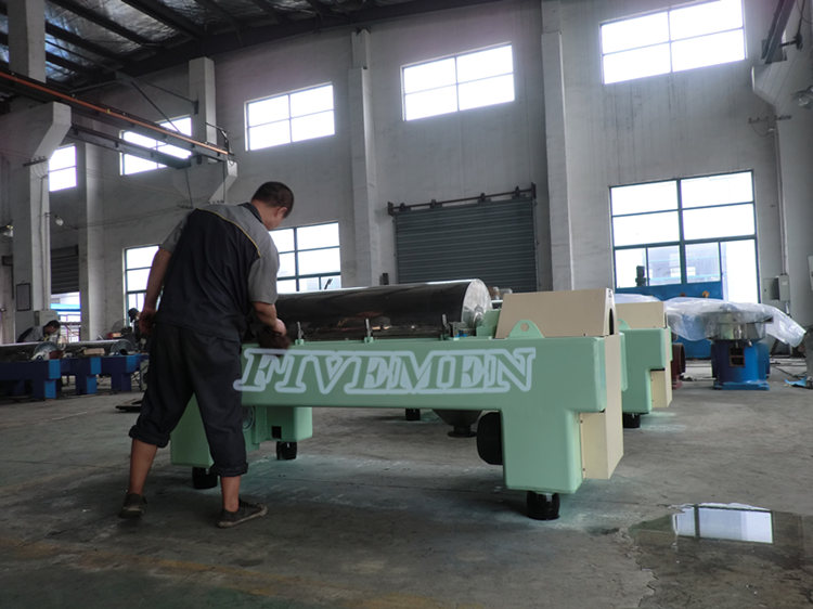 6000RPM 180mm Solid Bowl Protein Extraction Scroll Centrifuge GMP Sanitary