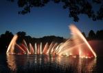 Modern Saudi Arabia Riyadh Music Dancing Fountain With Colourful Light