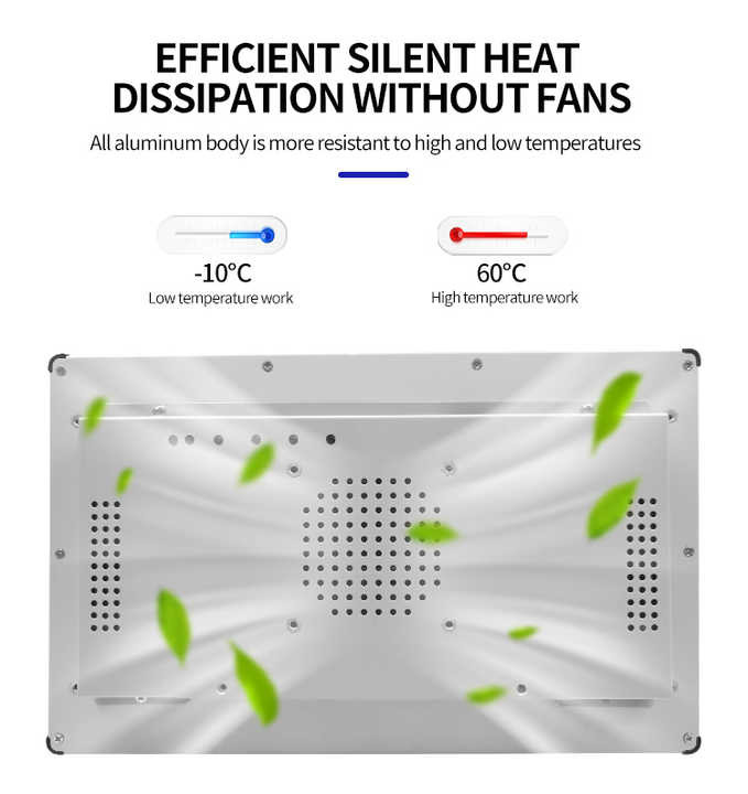 Sunlight Readable Industrial Touch Screen Display High Brightness Open Frame