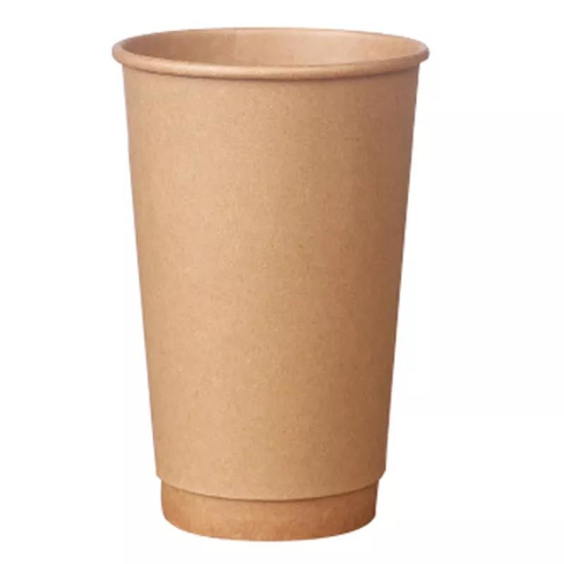 Kraft 30oz Printed Disposable Double Wall Drinking Coffee Paper Cups