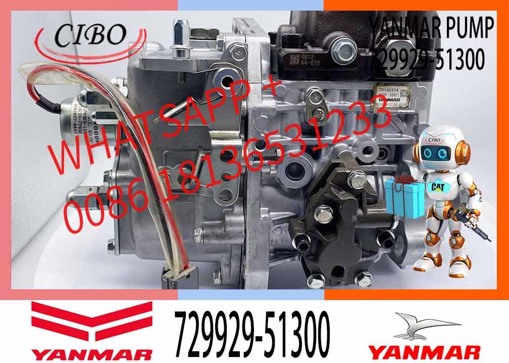 Diesel Engine Parts Fuel Pump 4TNV88 Engine Fuel Injection Pump 729659-51360