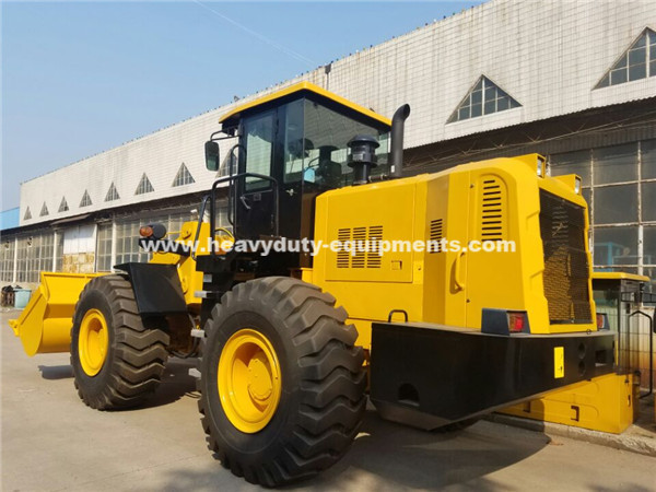 LG958L Model 5 Tons Wheel Loader Equipment With Power Shift Normally Engaged Straight Gear