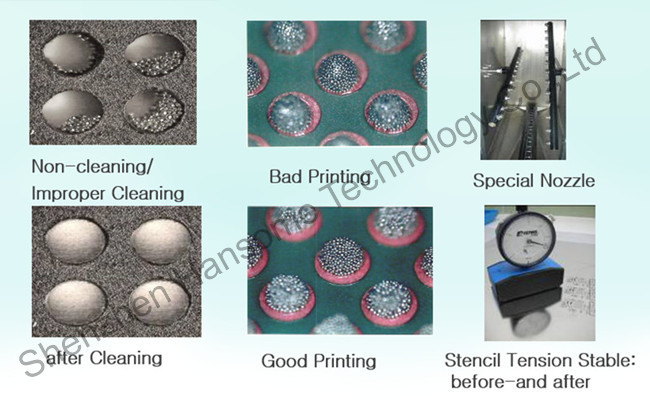 Stainless Steel Cabinet SMT Stencil Cleaner Fully Pneumatic Power