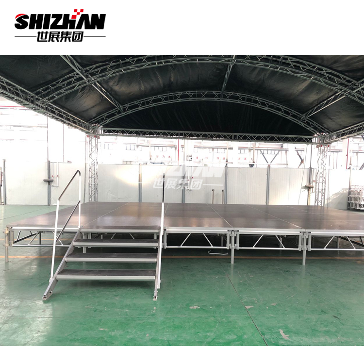 Speed Roof Truss Aluminum Collapsible Live Concert Stage Platform System