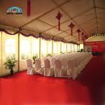 Commercial White Wedding Canopy Tent Double PVC Fabric Roof Cover
