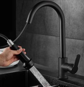 China Splash Proof Kitchen Pull Out ODM Retro Bathroom Sink Faucets wholesale