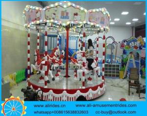 China amusement park games Indoor Kiddie Carousel for Sale wholesale