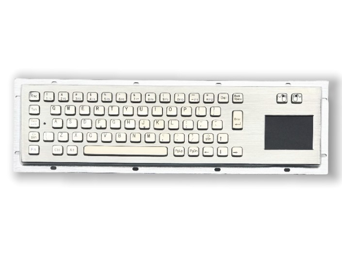 Industrial Panel Mounted Keyboard IP65 / IK07 Waterproof Dustproof Explosionproof