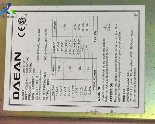 HD9 ultrasound spare parts power supply DMPS3415 medical equipment