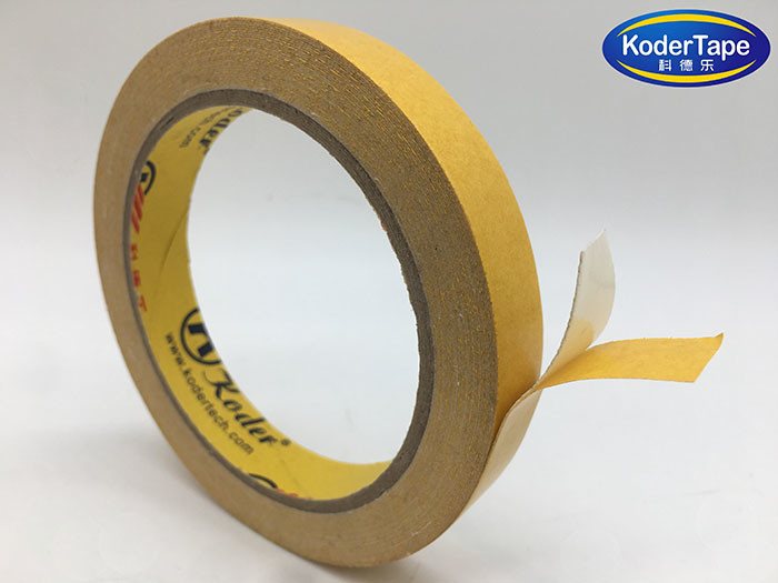 Yellow Color Double Sided 300 Mic Waterproof Cloth Tape