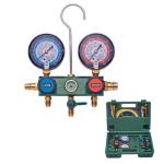 Aluminum Refrigerant Manifold Gauge Set Valve HVAC For R22