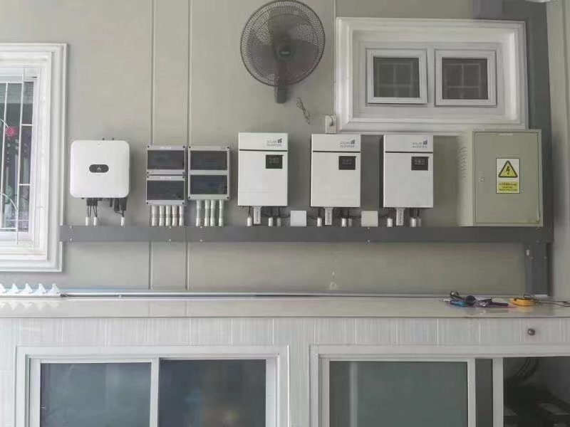 Solar System On Grid Hybrid Solar Inverter 5KW 6KW Pure Sine Wave