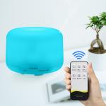 500ml Wooden Grain 24V Ultrasonic Remote Control Aroma Diffuser