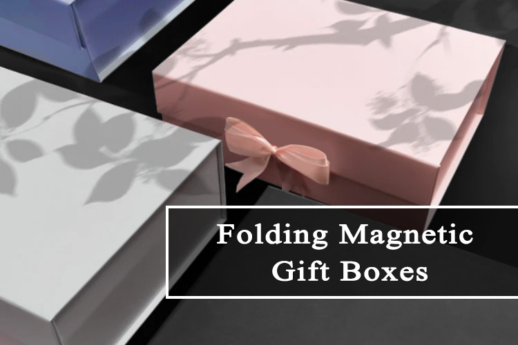 Handmade Apparel Foldable Paper Box With Logo Packaging Large Folding Stickers