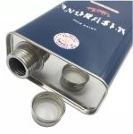Rectangular Stainless Steel Vodka Can Wine Bottle Alcohol Container Spirits