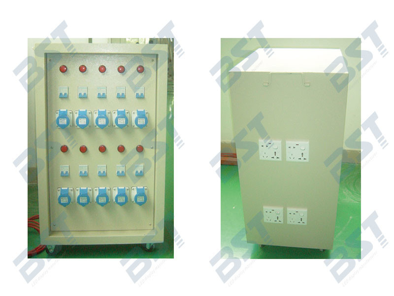 Indoor Rental LED video Display Performance 500mm X 500mm inner and outer arc