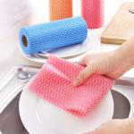 Household Wholesale Dishcloth Fabric Dishcloth Kitchen Paper Towels Roll Non