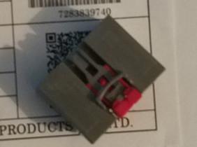 China 2 Row Yazaki Automotive Connectors 7283-8397-40 With Crimp Termination wholesale