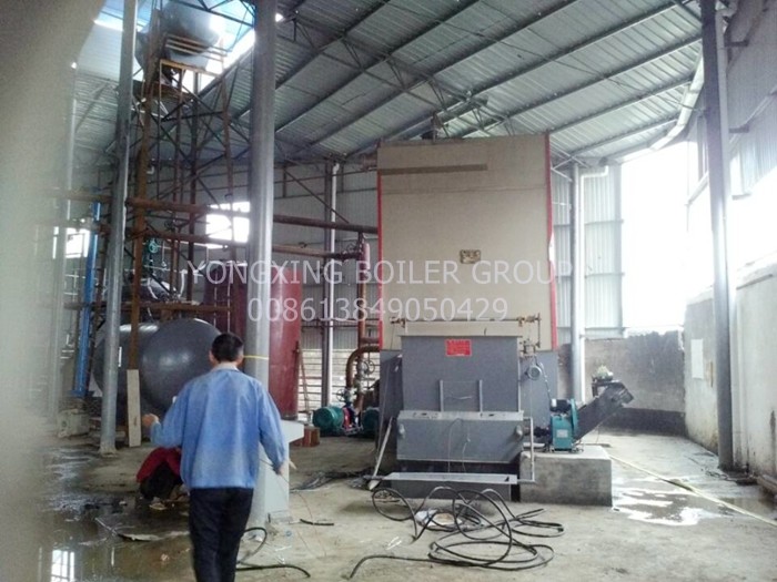 3500kw Oil Fired Thermic Fluid Heater Hot Oil System With Hot Oil Recycle Pump