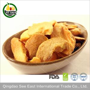 China Fruit Snack Freeze Dried Apricot Chips 5-7mm wholesale