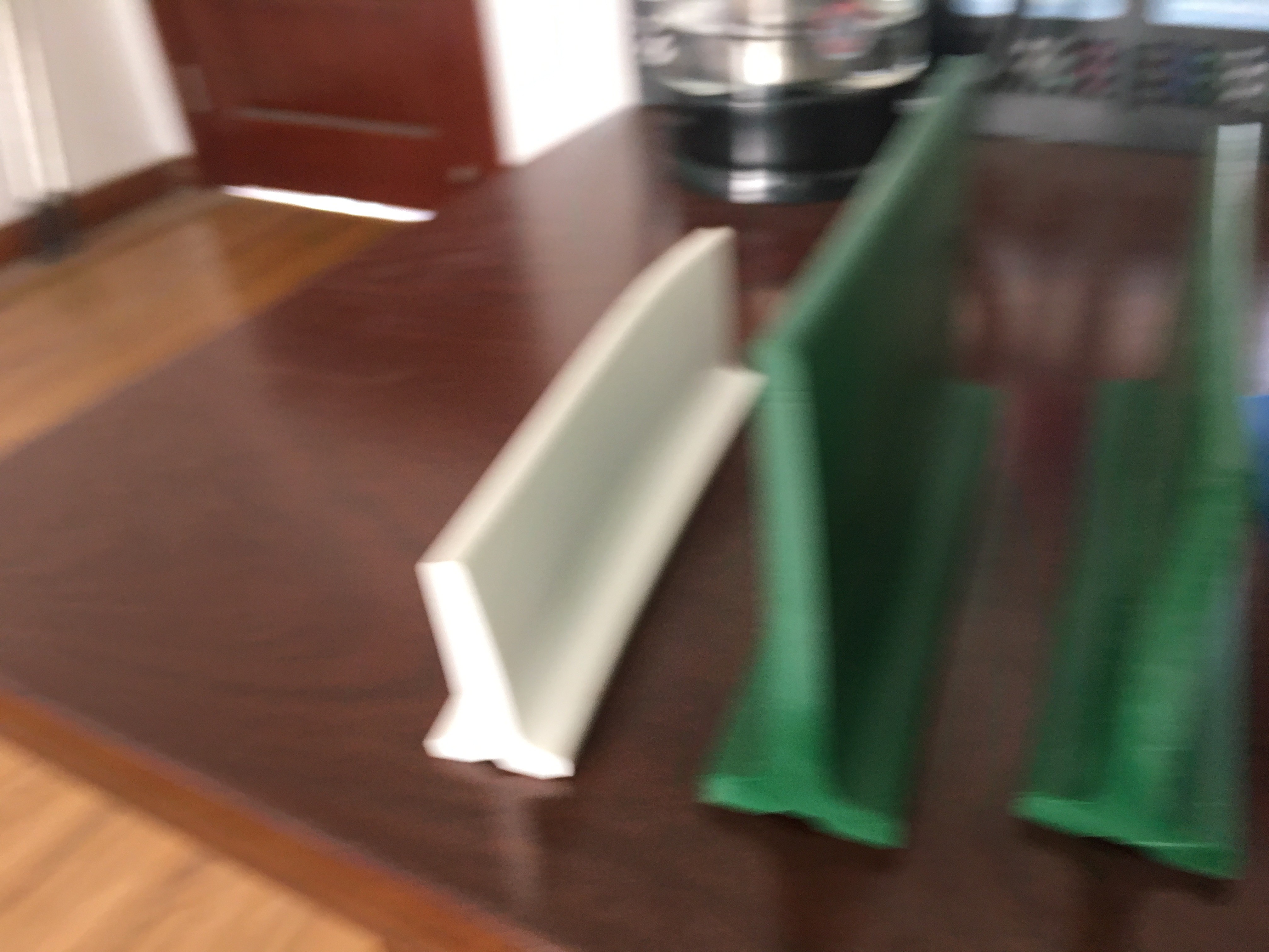 Back plate PU PVC for conveyor belts for tranmission, T profile PVC conveyor belts, baffle