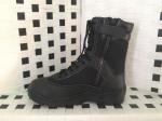 Hot sale black leather boot/combat boot