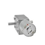 Metal / Copper Worm Gear Motor 12v JGY370 DC Motor With Worm Gear 3kg.cm