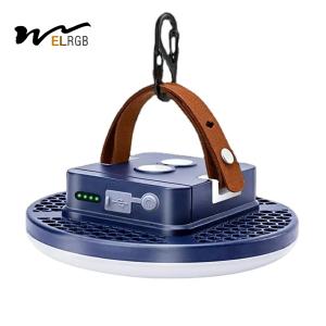 China 15600mah Rechargeable LED Magnet Flashlight Camping Led Fishing Lantern wholesale