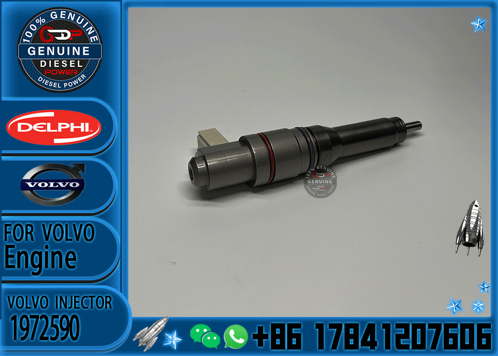 Diesel Fuel Injector Common Rail Parts Injector1972591 BEBJ1DO1104 1972590 for VOLVO