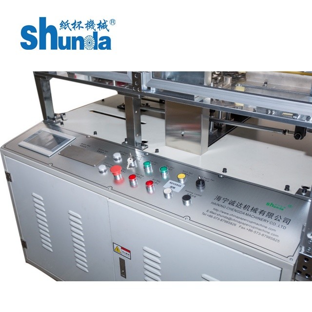 Disposable Automatic Paper Cup Forming Machine 120 Pcs/Min For Two-Layer Cup